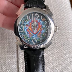 Ed Hardy men’s watch - perfect condition